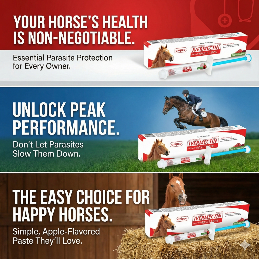 Ivermectin 1.87% Horse Paste