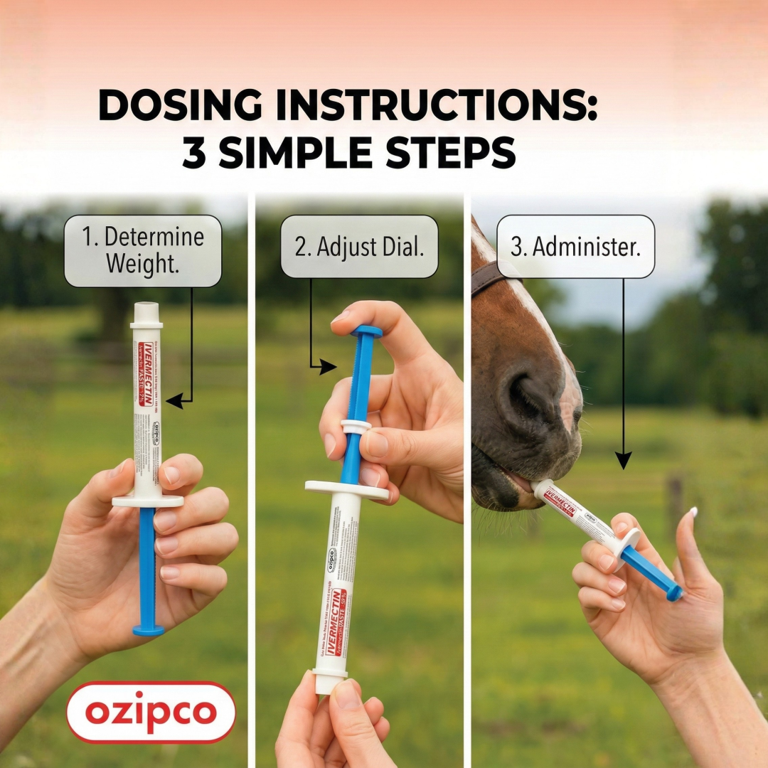 Ivermectin 1.87% Horse Paste